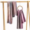 Bufanda Ondulada de Estilo Étnico para Otoño e Invierno, Moderna y Elegante para el Trabajo, Calentador de Cuello de Cachemira Sintética para Mujer, Chal Cálido y Resistente al Frío