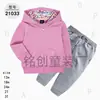 Comercio Exterior Ropa Infantil Primavera y Otoño Conjunto Infantil de Dos Piezas Material Sudadera Sudadera con Capucha Ropa Infantil para Bebés Ropa de Salida [Al por Mayor]