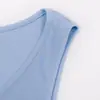 [Procesamiento Personalizado] Chaleco de Seda para Mujer, Chaleco Corto de Seda Sexy de Color Sólido, Camiseta sin Mangas de Seda con Cuello Redondo, Chaleco Base para Mujer