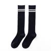 Calcetines altos hasta la rodilla de algodón para otoño e invierno, calcetines de media caña, calcetines altos, color sólido, estilo japonés jk, calcetines hasta la cadera, pilas, pilas, calcetines de mujer
