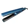 Venta al por mayor directa de fábrica comercio exterior 1/4 placa media azul férula rizador de pelo de titanio nano rizador de pelo férula