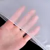 Bolsas Transparentes con Cremallera para Ropa Bolsas de Empaque de Plástico Translúcido CPE Mensaje de Advertencia Transfronteriza Ropa Interior Ropa de Niños Suéter Bolsas PE