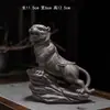 Animal de estimação de chá Zisha tigre rugindo montanhas e rios pequenos ornamentos boutique pode criar chá brincar Tigre criativo mesa de chá mesa de chá bandeja de chá decoração