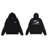 Moda Estadounidense Transfronteriza Hellstar Calle Estadounidense Hip-Hop Versátil Casual Otoño e Invierno Sudadera con Capucha Estampada