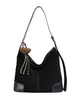 Bolsa de mão com estampa de leopardo transfronteiriça para mulheres, grande capacidade, nova coleção outono/inverno 2026, acabamento fosco, estilo retrô, bolsa de ombro, bolsa transversal, bolsa tote casual