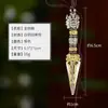 Colgante Moderno Águila Dorada de Xizang Estilo Étnico Collar Vajra con Caja Gawu Abrible para Hombres y Mujeres
