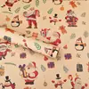 Papel de Regalo Navideño de Fábrica Año Nuevo Regalo Cumpleaños Caja de Regalo Flores Manzana Papel de Regalo Venta al por Mayor