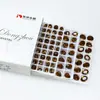 Rinestones para Uñas Dongzhou Rinestones Melard con Base Puntiaguda Accesorios para Joyería DIY Rinestones Irregulares Amarillo Ahumado Populares Otoño e Invierno Decoraciones para Uñas