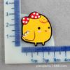 Parche Acrílico de Dibujos Animados Pollo Unicornio Accesorios Broche Pin Accesorios DIY Material Imán de Nevera DIY Venta al por Mayor