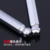 Marca Qinggong Ningbo Qinggong Llave Hexagonal de Cabeza de Bola de Longitud Media Tipo T Juego de Llaves Hexagonales Internas Herramientas de Ferretería