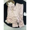 Pijama de Franela para Mujer Otoño Invierno Cálido Engrosado Más Terciopelo Ropa de Casa Conjunto 2026 Nuevo Mujer Terciopelo de Coral Invierno