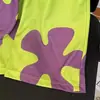 Pantalones Cortos Lindos de Dibujos Animados de Moda para Hombre Verano 2025 Sueltos Talla Grande Secado Rápido Pantalones de Playa de Cinco Puntos Pijama para Usar Afuera