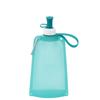 Chaleira de silicone transfronteiriça esportes ao ar livre portátil dobrável bolsa d'água ciclismo caminhada suprimentos de viagem garrafa de água 550ml