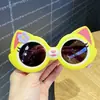 Óculos de Sol Infantis Desenho Raposa Fofa Animal Fofo Proteção Solar Óculos de Desenho para Meninas e Bebês