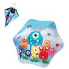 Paraguas Infantil Lindo de Dibujos Animados con Esquinas Redondeadas en Stock, Paraguas Promocional para Niños de Guardería, Niños y Niñas, Doble Uso para Sol y Lluvia