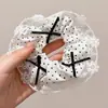 Goma para el pelo dulce floral estilo bosque para mujer, coleta suave y de alta gama estilo coreano, cuerda grande para el pelo, accesorio para el pelo de Ins, accesorio para la cabeza
