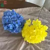 117 Piezas de Hortensia, Hortensia de Hada, Decoración Fresca de Pared de Flores para Boda, Flores Artificiales, Adornos Guía de Camino para Hotel, Arreglo Floral, Flores de Seda