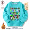 Sprunki Music Rhythm Box Ropa para Niños 2025 Sudadera de Algodón Chaqueta de Estudiante para Niños y Niñas