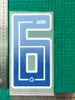 25-26 Colección Local Cruzeiro Ropa de Adulto A+ Número de Jugador Letra Número de Transferencia Térmica Pegatina de Transferencia Térmica