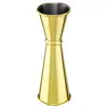 Explosiones acero inoxidable 304 doble cabeza cinturón rizador taza medidora 40/60ML taza medidora portátil bar de cócteles especial