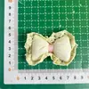 Algodão Fresco e Fofo Preenchido Renda Bordada 3D Laço DIY Bolsa Feita à Mão Roupas Chaveiro Acessórios Materiais