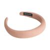 Diadema Maillard Parte Superior Craneal Alta Retro Diadema Prensada Lavar Cara Mechones de Cabello Marrón Esponja Salir Horquilla Combinable Tocado