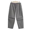 Street style americano ~ retrô cintura alta solto dedo do pé macacão casual perna larga saco de papel Coringa slim cool calças bonitas