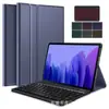 Adecuado para Tableta Samsung S6A7Lite Plus Teclado Bluetooth P610 Luz de Fondo Táctil Funda de Cuero T220 Carcasa Protectora Fe