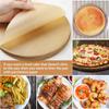 Assar papel pad bandeja papel silicone óleo de papel redondo pizza bolo assadeira assar asas de frango churrasco fritura de papel almofada papel absorvente de óleo