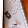 Colar Pingente Geométrico Elegante ChatLight de Anel Vazio Luxuoso Corrente de Clavícula Versátil da Moda Colar com Senso de Design Personalizado para Mulheres