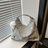 Bolsa de Grande Capacidade para Mulheres 2026 Novo Design de Nicho Transfronteiriço Mochila Multifuncional para o Dia a Dia Bolsa de Ombro Único Transversal