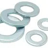 Arandela Metálica para Junta Azul y Blanca Galvanizada Tornillo Arandela Plana Arandela Plana Redonda Arandela de Ferretería M3M10M24M36
