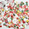 Tendência TikTok Desenho Animado Resina Transmissão Ao Vivo Nail Art Capa de Celular Acessórios DIY de Natal Feito à Mão