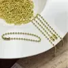 Fábrica 10cm caramelo metal gelatina tarjeta etiqueta cadena llavero DIY juguete colgante cadena de cuentas