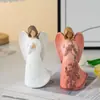 Anjo da Nova Bênção Transfronteiriça Ornamentos Estilo Europeu Decoração de Artesanato em Resina para Casa Sala de Estar Entrada Armário de Vinho Armário de TV