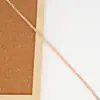 Ventas Directas de Fábrica y Suministro en Stock de Encaje de Alambre Dorado y Plateado de Dos Colores Pequeño Curvo de 0.5 cm con Accesorios de Hilo de Núcleo