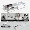 Soporte de Monitor de Aluminio ZOX Premium, Soporte Modular para Computadora de Escritorio, Organizador de Escritorio de Acrílico