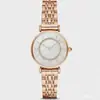 Relógio de Diamante para Casal Gypsophila Relógio de Quartzo Fashion Modelo para Casal à Prova d'Água Pulseira Agang Código do Relógio Ar1925