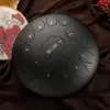 Tambor etéreo de clase D de la marca Huashu, tambor de loto de acero al carbono, 13 tonos, 12 pulgadas, color etéreo, tambor de disco, tambor de lengüeta de acero, percusión