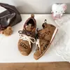 Zapatillas Casuales Retro de Gamuza con Estampado de Leopardo, Zapatos de Entrenamiento Alemanes, Moda Otoño Invierno 2025, Zapatillas de Suela Gruesa para Mujeres Menudas