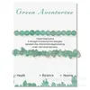 Pulsera de grava de piedra natural para tarjetas 2023 nueva moda femenina OL doble capa para hombres y mujeres pulsera de novias comercio exterior exclusivo