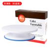Fábrica de atacado decoração de bolos mesa giratória utensílios de panificação domésticos 360 rotativo com borda antiderrapante mesa de montagem faça você mesmo