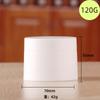 Frasco de creme facial de camada dupla, creme cosmético, PP, plástico, pasta, latas, máscara de cabelo, pó, creme para os olhos, caixa de armazenamento de viagem, pequeno, vazio