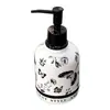 5 Botellas Dispensadoras Cerámicas Estilo Vintage con Diseños de Flores y Pájaros, con Textura Destacada, Adecuadas para Loción, y Diseñadas para Casas de Huéspedes y Hoteles, También Adecuadas para Gel Antibacterial