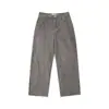 Nanxia Disguise Otoño Nuevo Estilo Japonés Color Sólido Bolsillo Lateral Lavados Casuales Pantalones Largos Retro Tendencia Pantalones Cargo
