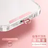 Cordão para Celular Espaçador Clipe de Aço Inoxidável Conexão de Metal Cartão 0,18mm Ultra Fino Forte Anti-Queda Anti-Roubo Adesivo Traseiro