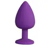 Venta al por mayor del fabricante Comercio exterior Pequeño tapón anal de silicona Juguetes sexuales para adultos Suministros para flirtear Ano Una pieza Envío directo