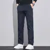 Calça Casual Reta Slim de Luxo Leve para Primavera 2026 para Homens, Fashion, Simples, Versátil, Emagrecedora, Calça de Negócios Leve para Homens