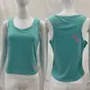 Top Regata Estilo Coreano Y2K Menina Doce com Logo de Coração e Costas Vazadas, Modelagem Justa, Top Básico Sem Mangas para Mulheres