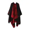 Xale Etnia Yunnan Estilo Outono/Inverno Xizang Yunnan Imitação Caxemira Manto Capa Jacquard Xale para Aquecimento